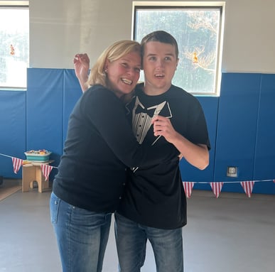 Torin and Mom at Prom 2024