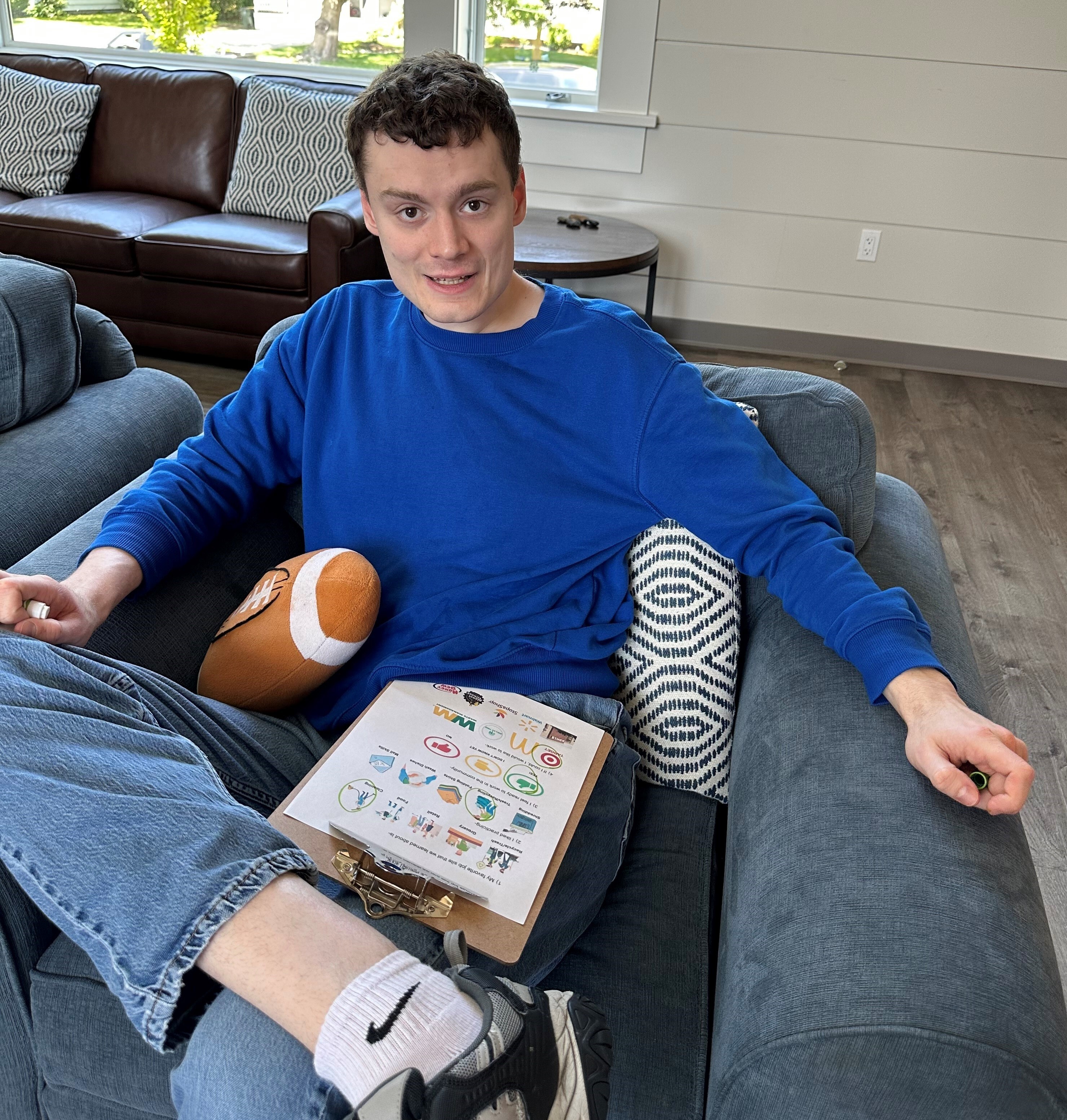 Jeremy with football-2