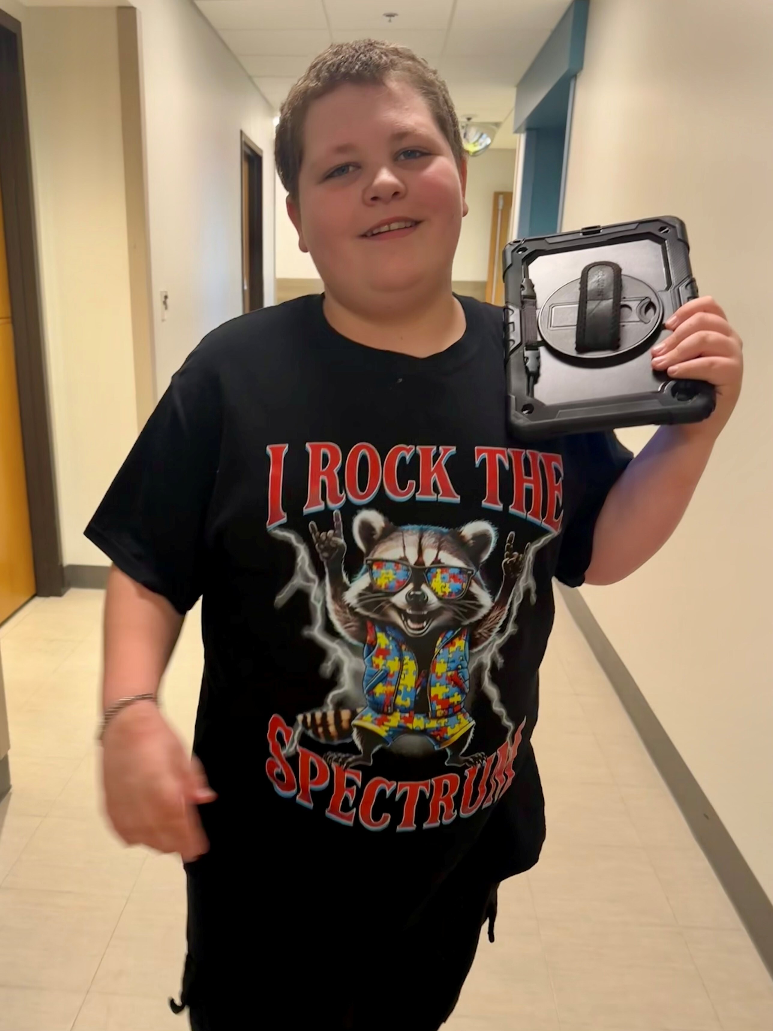 Michael Rocking the Spectrum